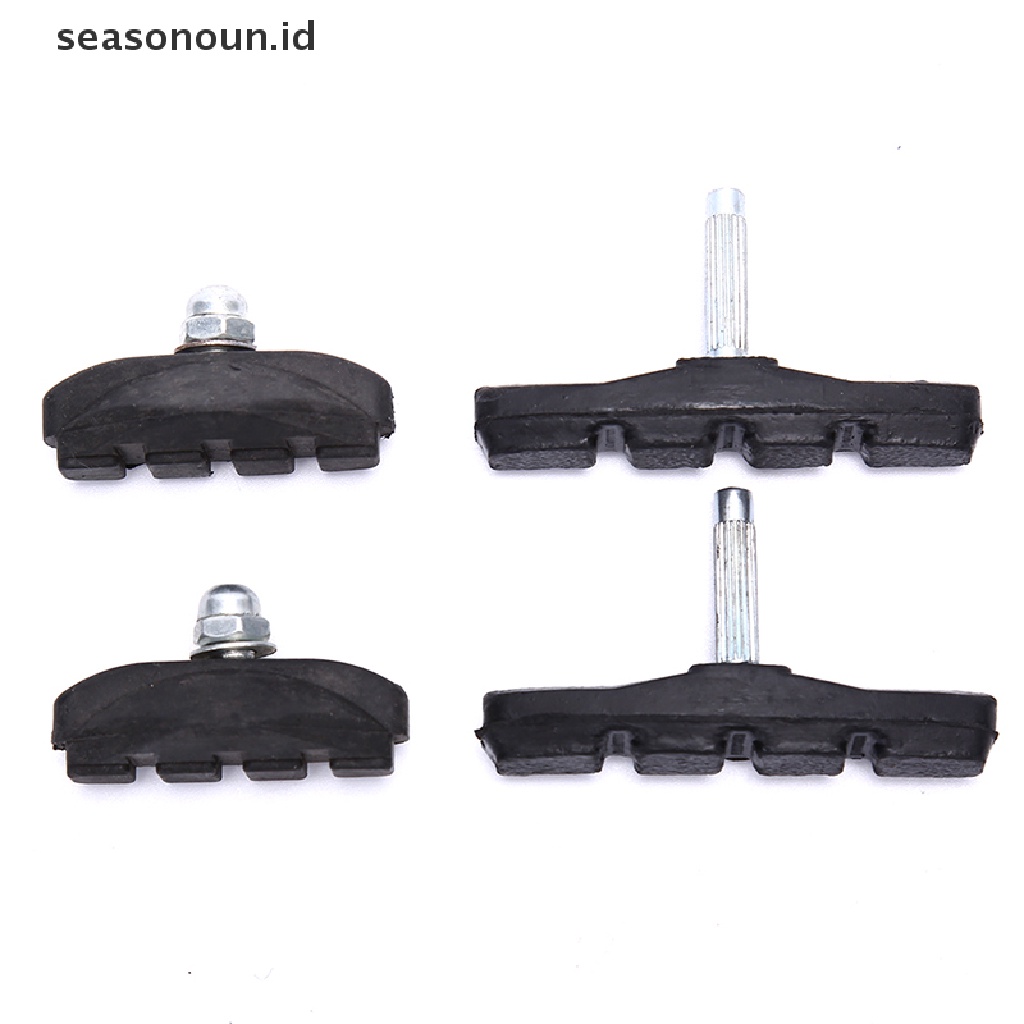 (seasonoun) 1 pcs Bantalan Rem Sepeda Mtb Bahan Karet