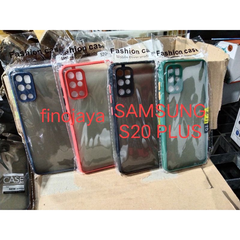 Case Aero MY Choice Samsung S20 Plus Silikon Casing Selicon Dove pelindung Camera