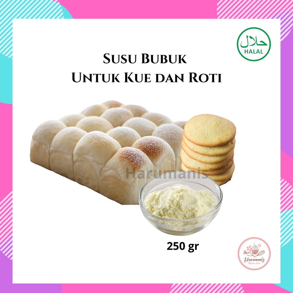 

Susu Bubuk Untuk Roti dan Kue 250gr