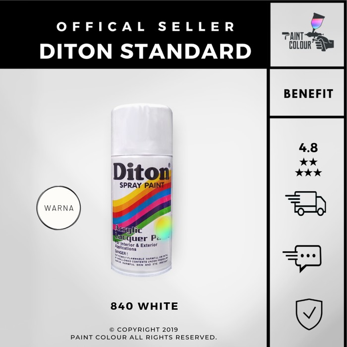 Diton 840 White Cat Semprot/Pylox/Samurai Motor/Helm/Gundam