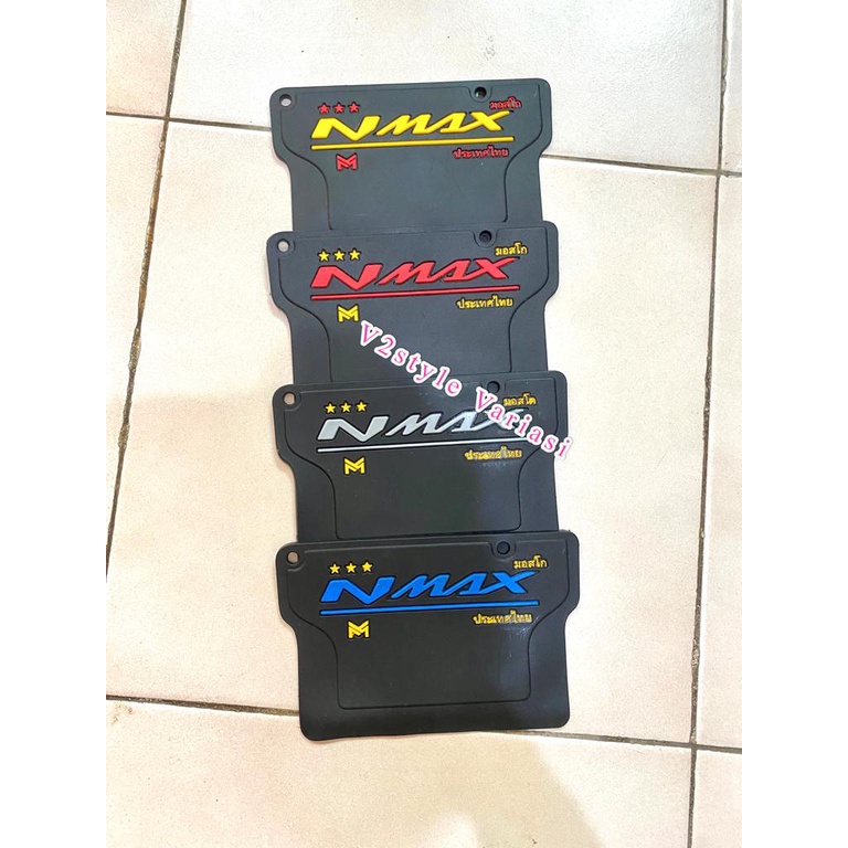 MUDFLAP NMAX NEW 2020 KARET PELINDUNG MESIN TULISAN THAILAND MOSCOW MERAH KUNING BIRU SILVER YAMAHA NMAX NEW 2020 THAILOOK ALAS PELINDUNG DINAMO STARTER BAWAH DARI LUMPUR KARET TEBAL MUTFLAP MUDGARD KOLONG SPAKBOR MUTGAT MUDFLAP NMAX 2020