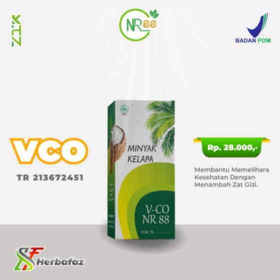 Minyak Kelapa VCO NR88 isi 100ml