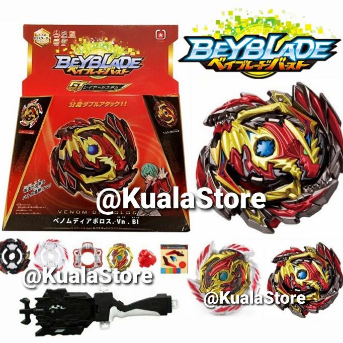 Beyblade Burst GT Venom Diablos B145 Mainan Gasing Anak
