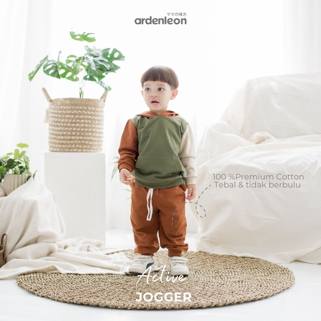 ARDENLEON MURAH ACTIVE JOGER PANTS / CASUAL JOGGER PANT UNISEX JOGGER CELANA PANJANG ANAK ARDEN LEON