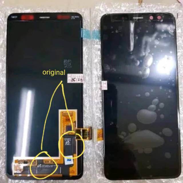 LCD TOUCHSCREEN SAMSUNG A8 2018 A530F ORIGINAL AMOLED