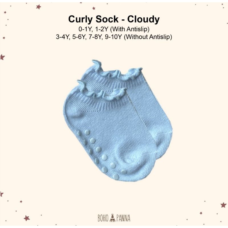 Curly Sock BohoPanna