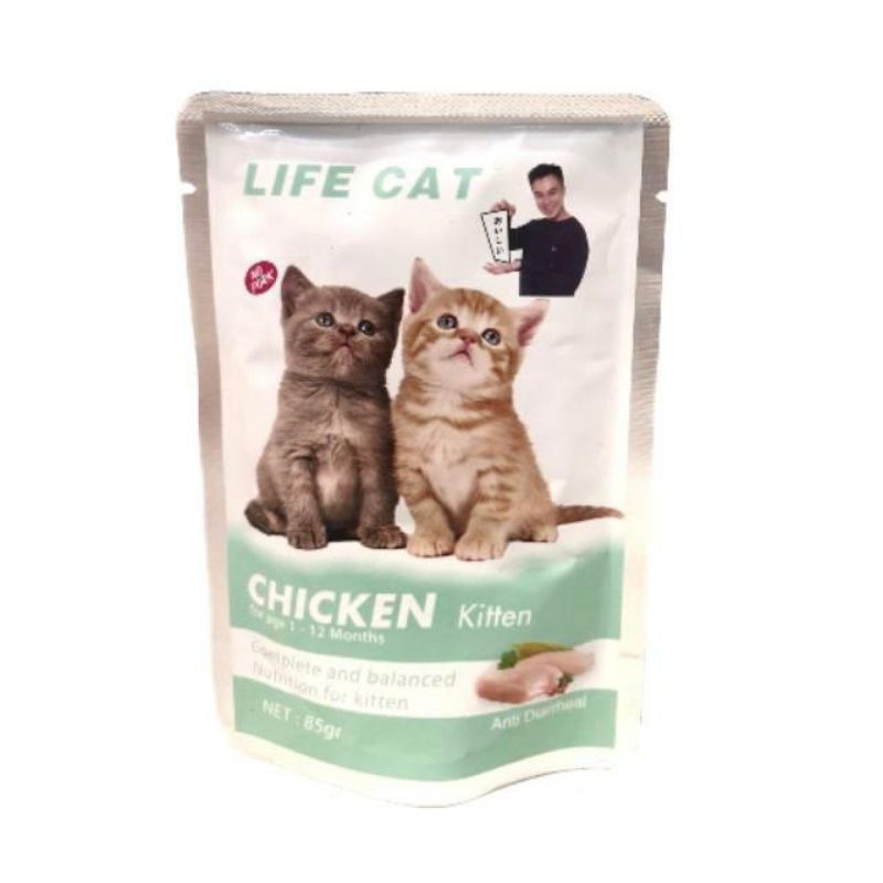 

Life Cat chicken kitten 85gram