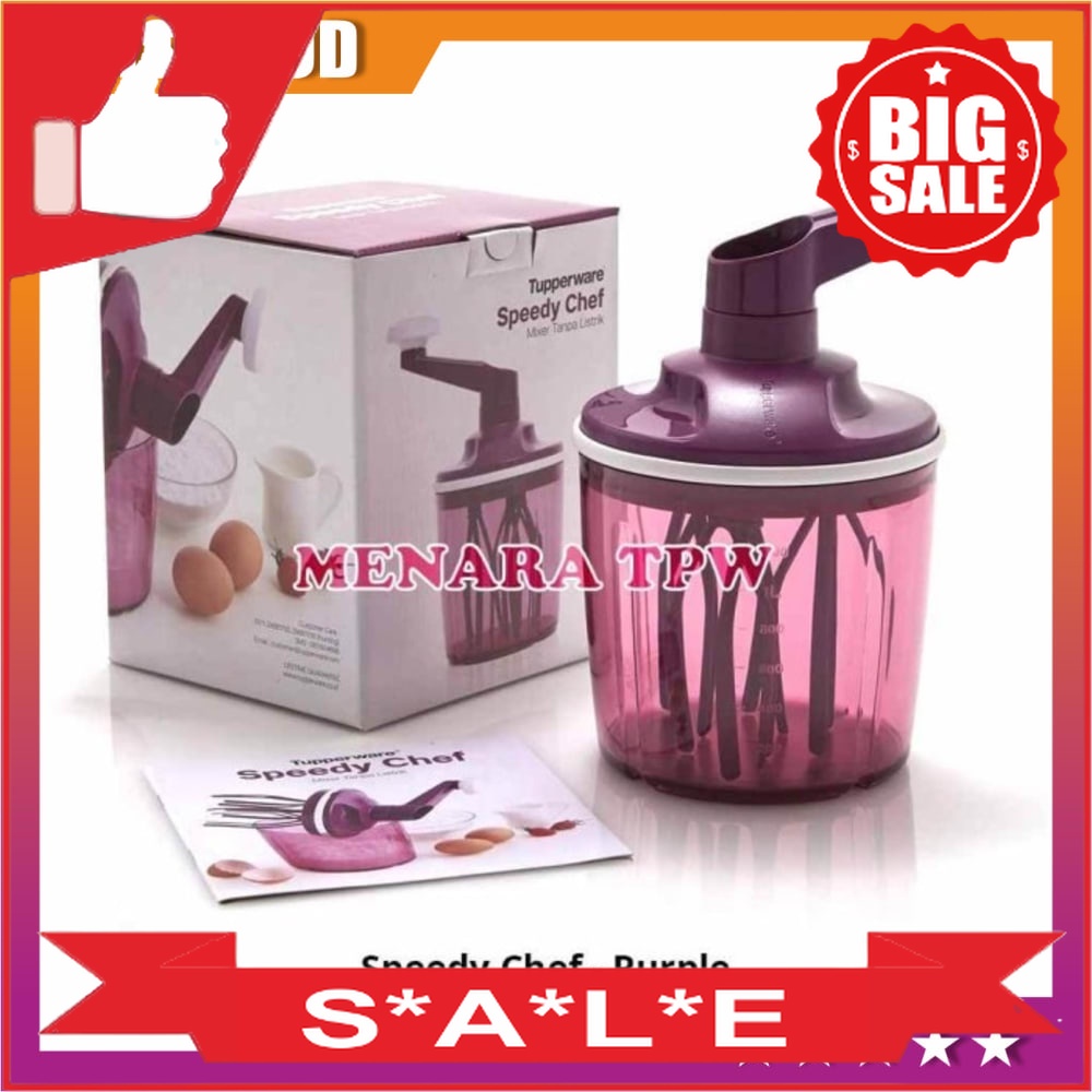 Tupperware Speedy Chef Purple Mixer Manual Tupperware Original
