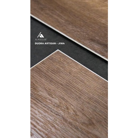 lantai kayu ALMAFLOR duora Artisan Jiwa SPC klik 5,5mm/m²