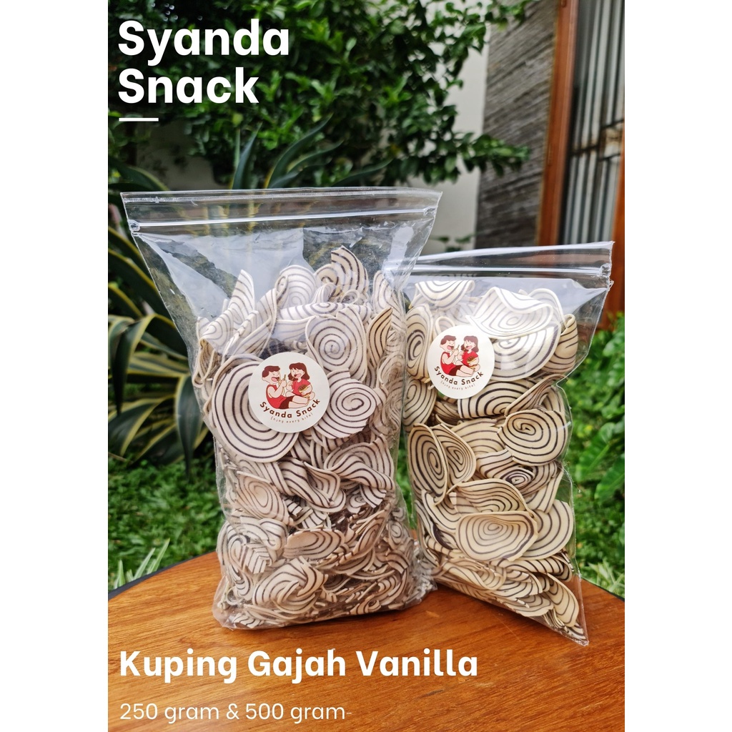 

Kuping Gajah Vanilla 500 gram