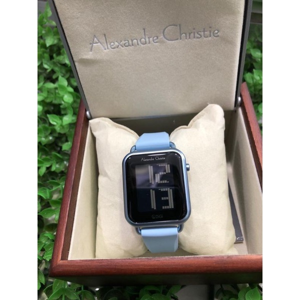 SALE.. JAM TANGAN WANITA CEWEK DIGITAL ALEXANDRE CHRISTIE AC 9341