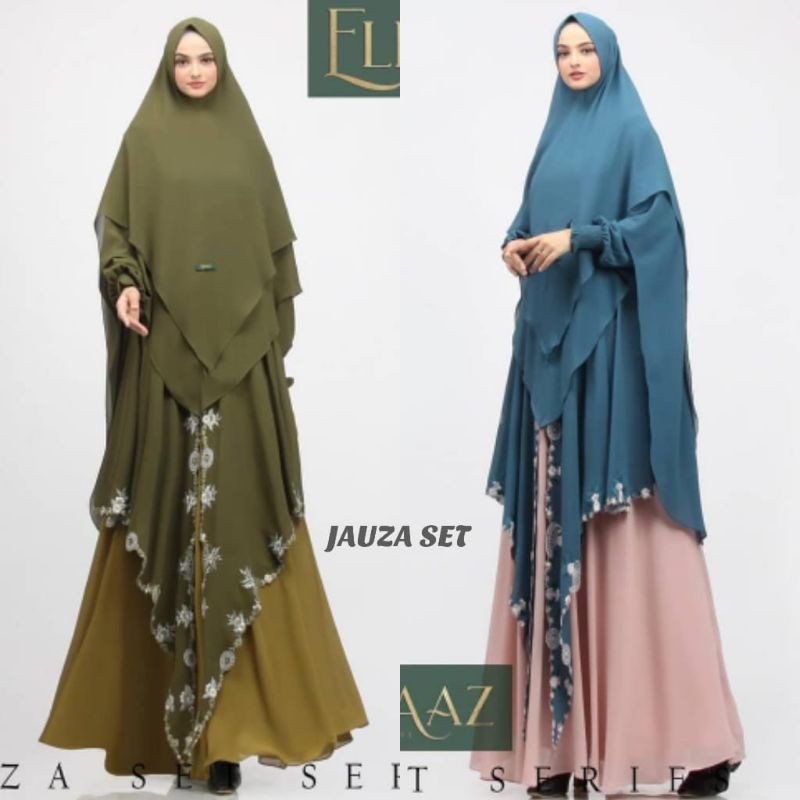 Gamis Syar'i JAUZA Set by Eldiaaz