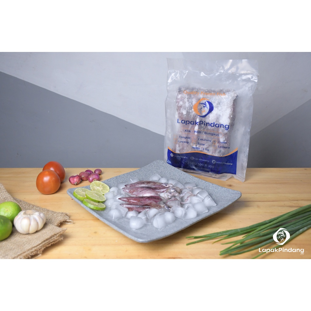 

Frozen Cumi-cumi segar 1 kg premium