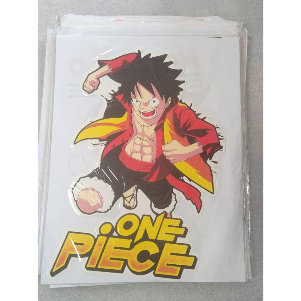 

STICKER 33x26cm ONE PEACE SIAP TEMPUR