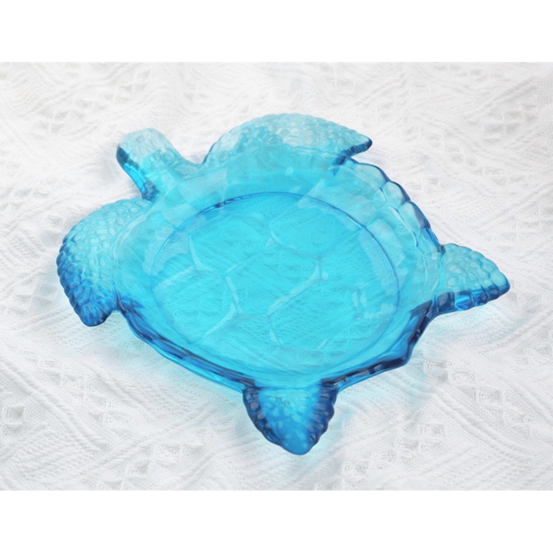 Siy Serving Board Plate Tray Cetakan Resin Untuk Turtle Shaped Fruit Tray DIY Cetakan Kacang Makanan Ringan Tray Organizer Box Dish Silicon