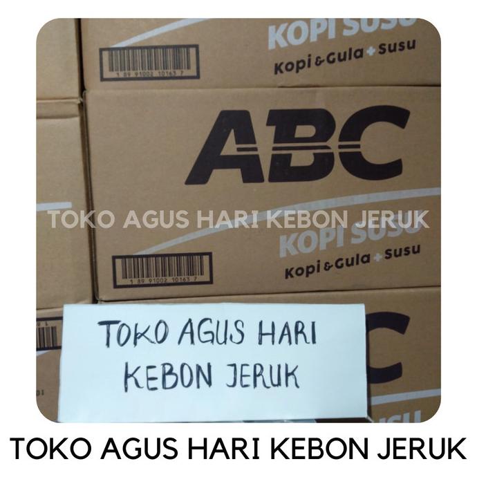 

Cuci Gudang Kopi Abc Susu 10 X 31Gr Dus, Kopi Abc 1 Dus Terbatas