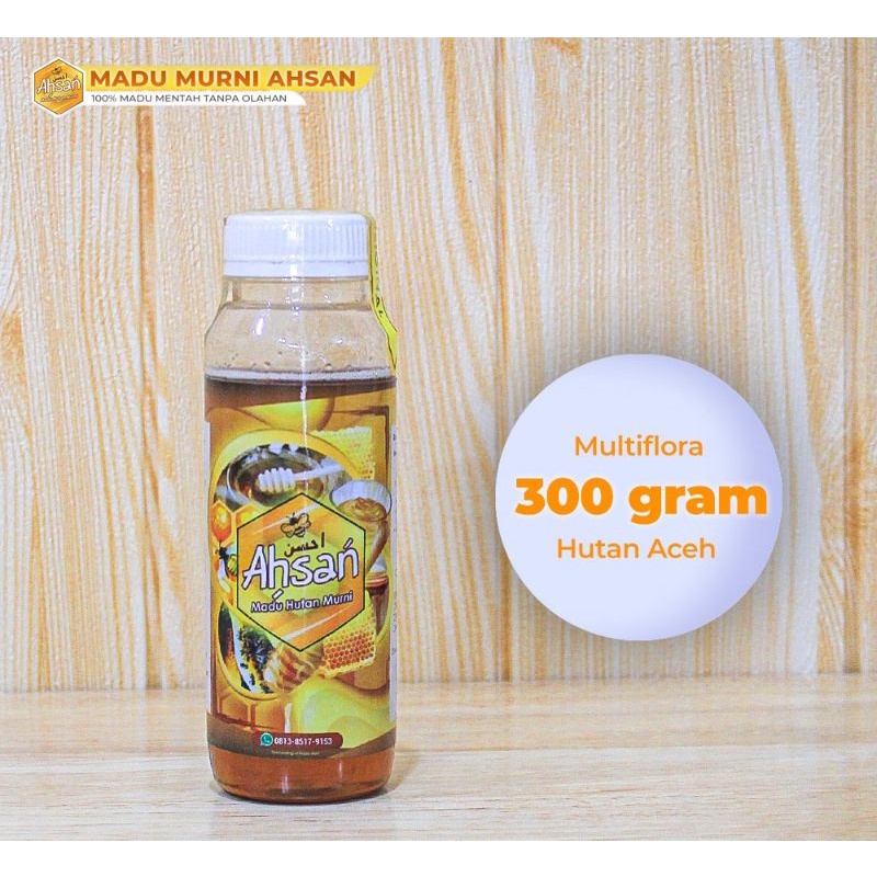 

RAW HONEY 100% madu mentah Multiflora Madu Ahsan