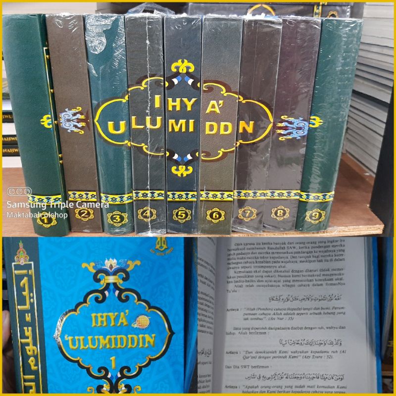 TERJEMAH IHYA" ULUMUDDIN ORIGINAL1/9 JILID