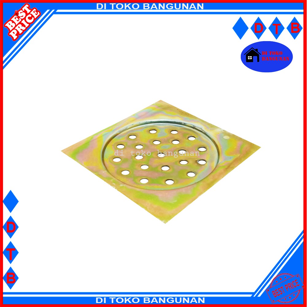 Saringan Kamar Mandi Plat Besi - Floor Drain