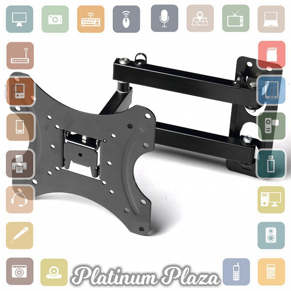 CNXD Telescopic TV Bracket 2.5m 200 x 200 Pitch for 17-42 Inch TV `6FN0CT- Black