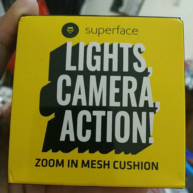 Superface Zoom In Mesh Cushion Paket Termasuk Refill