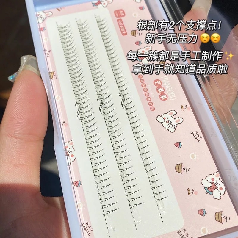 F19 - 120pcs LOWER Eyelashes Simulation Natural Beginner Mix 5mm 6mm 7mm Lashes Individual Professional Makeup False Eyelashes Extension