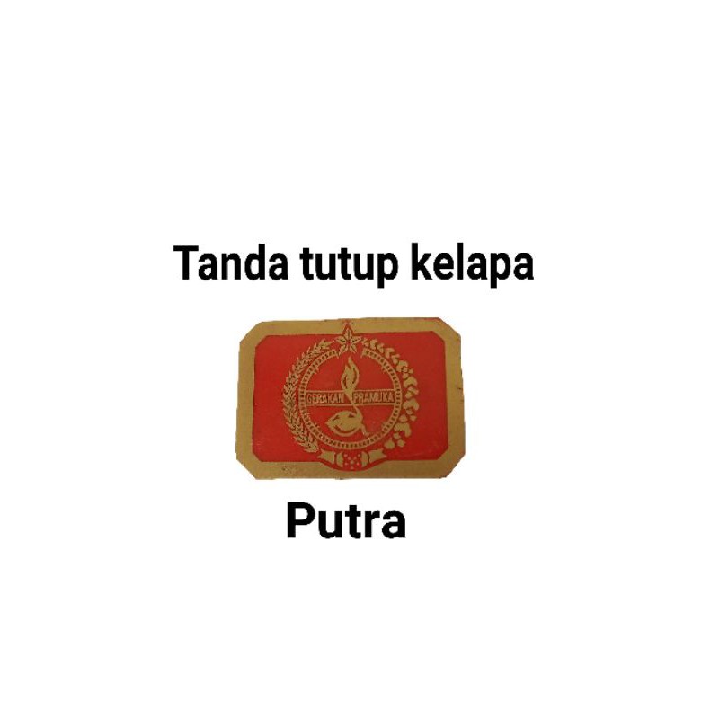 Tanda tutup kepala putra putri