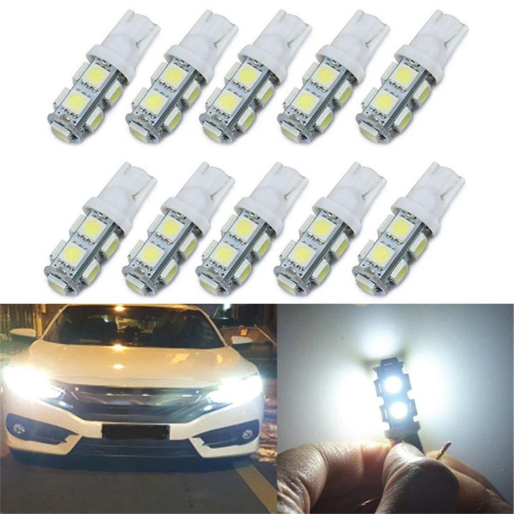 Populer Lampu Plat Nomor Putih 10Pcs COB LED 50509smd Dome Map