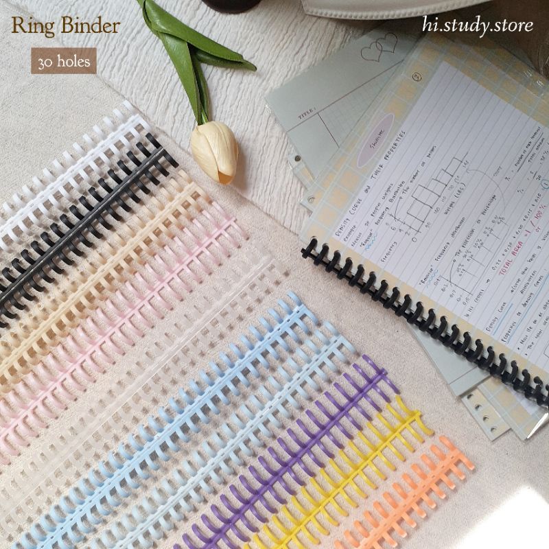 

Ring Binder Loose leaf A4 A5 B5 / Ring Binding 30 holes