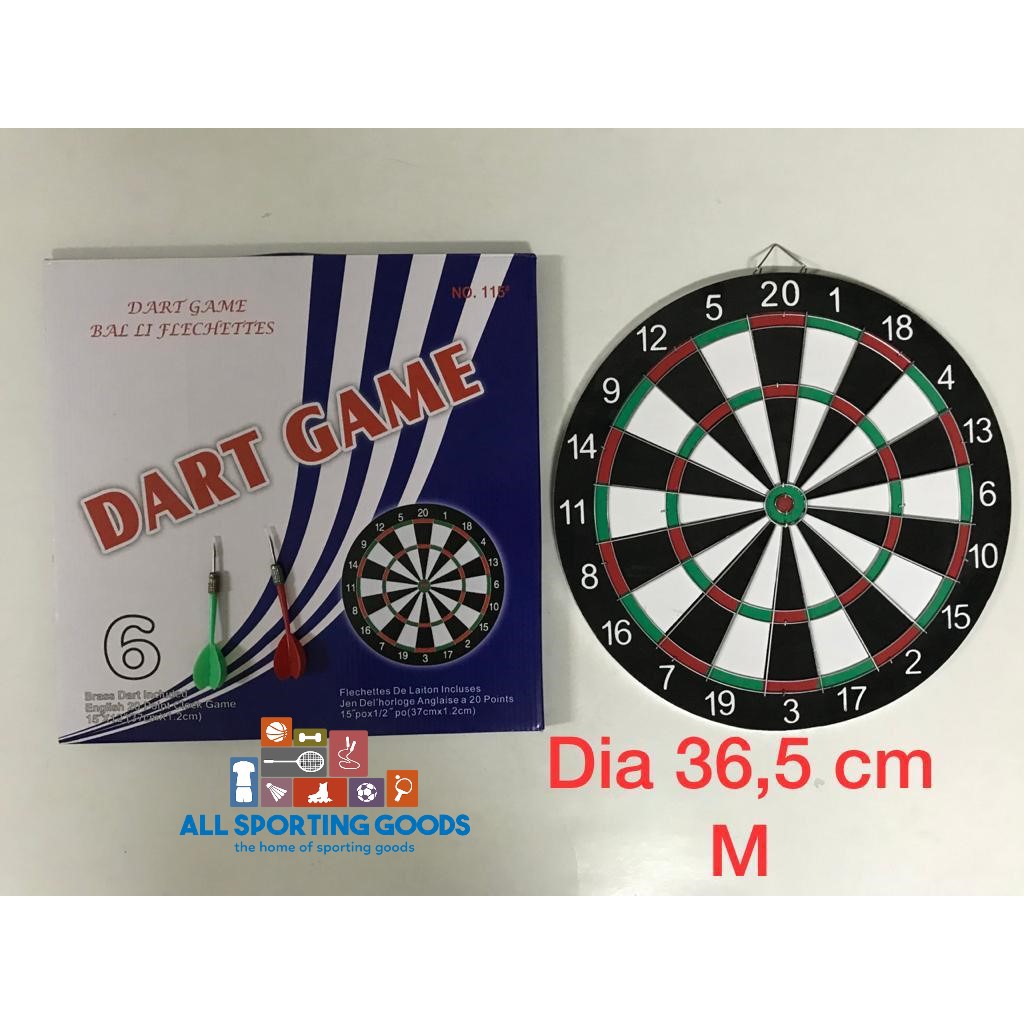 Jual Dart Board Dart Game Medium 15 Inch Shopee Indonesia