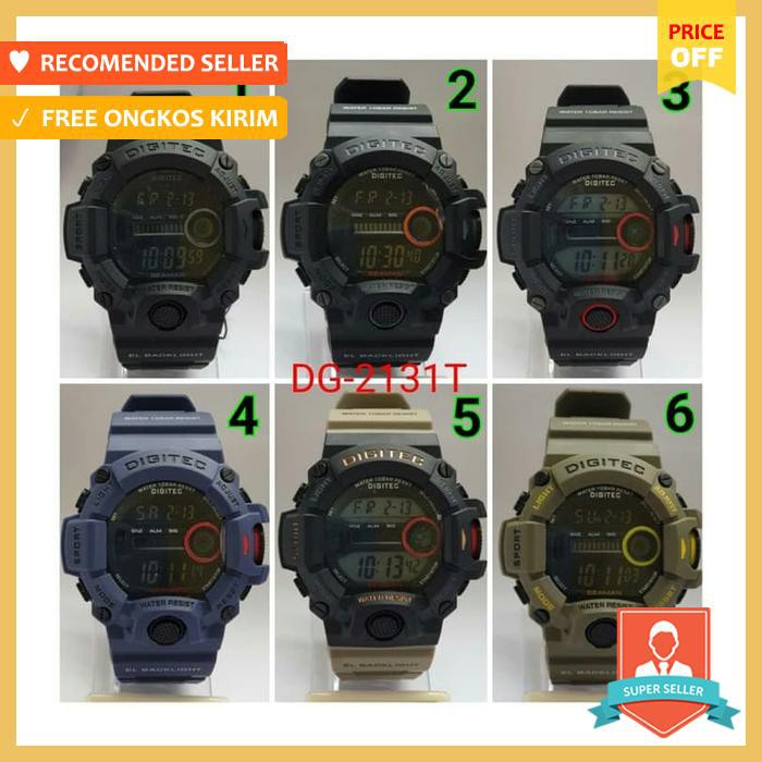 Jam Tangan Digitec 2131 Pria Digital Original