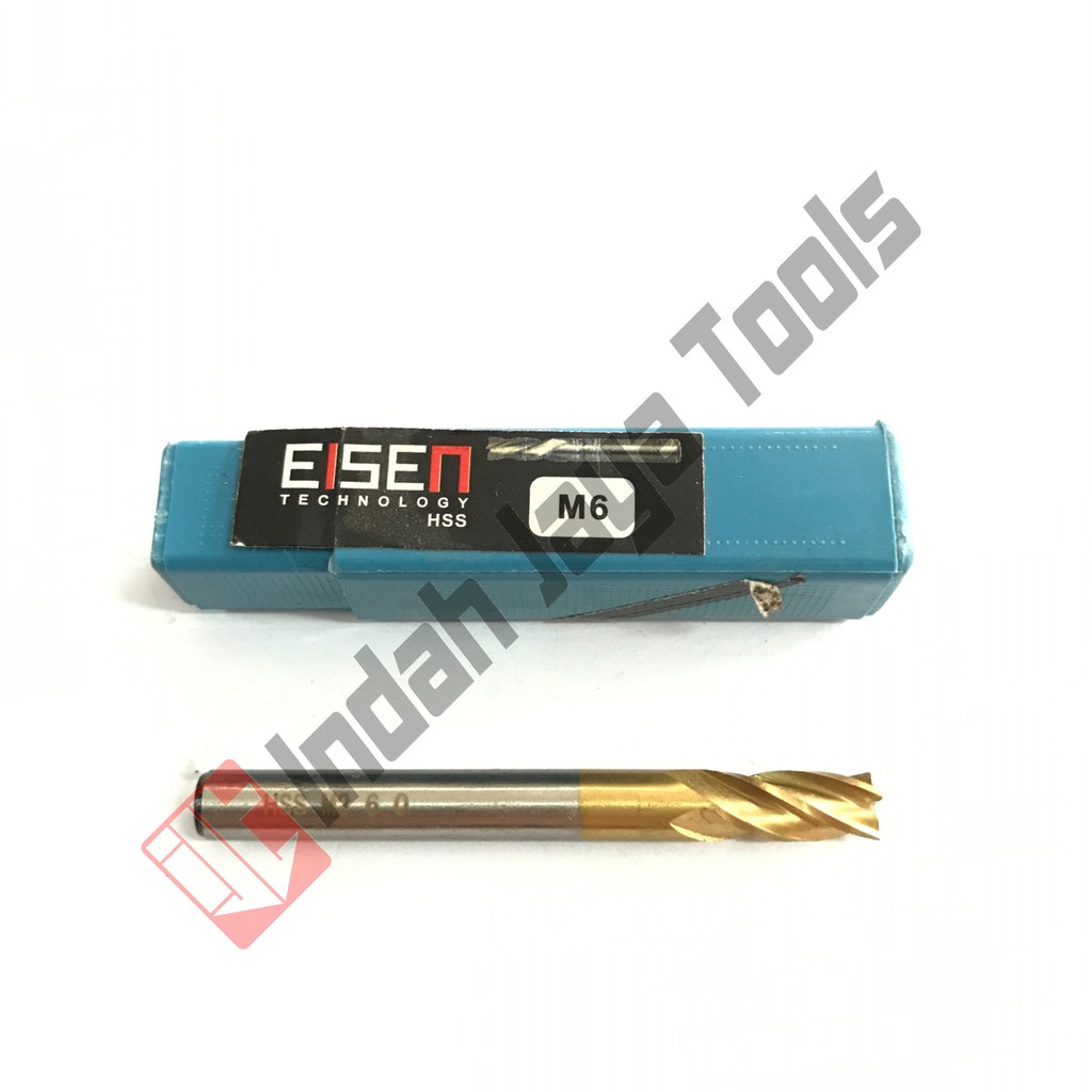 Endmill 6 mm HSS 4 Flute PROHEX