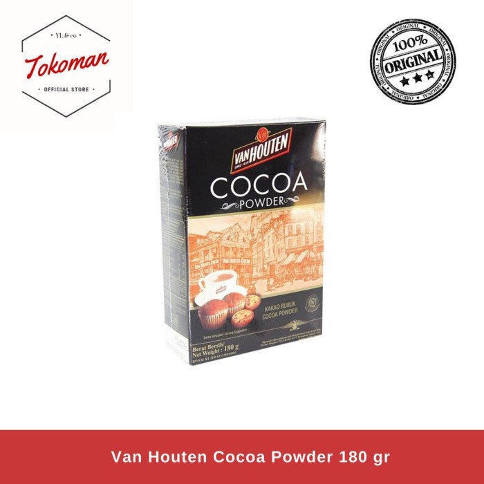

Ht62D Van Houten Cocoa Powder 180 Gr / Coklat Bubuk Ht52Hh