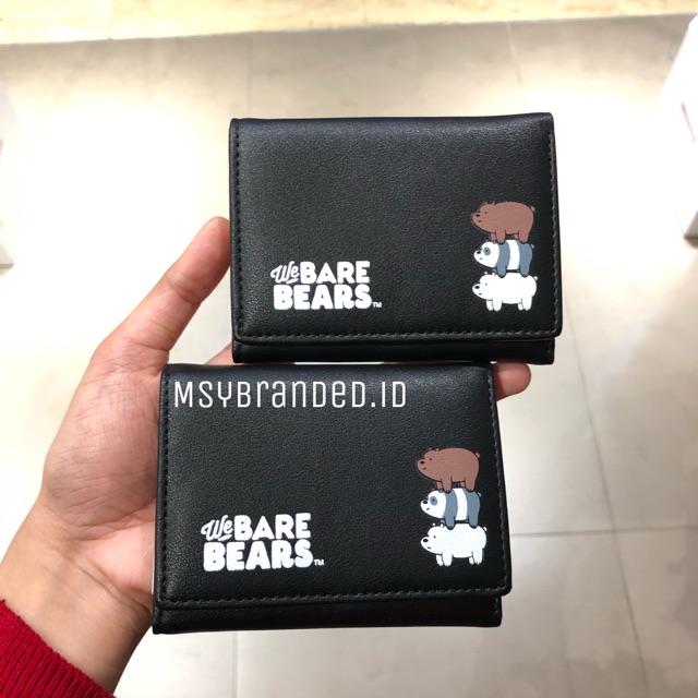 We Bare Bears Women ' s Wallet / DOMPET MINISO WANITA