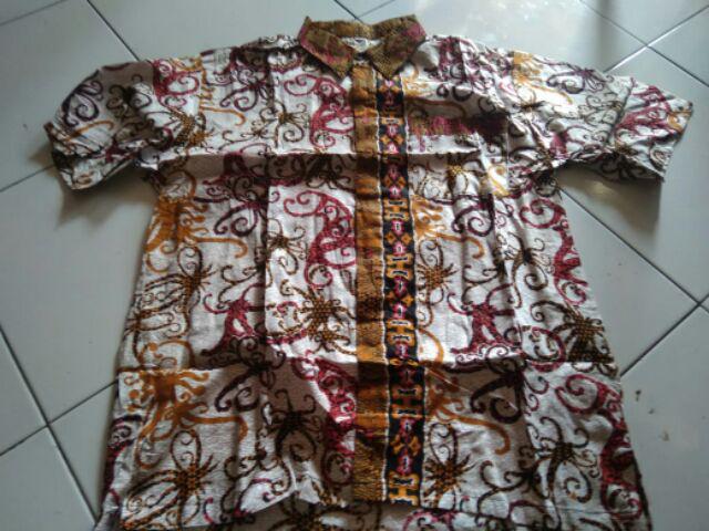 Maura Couple - Sania Ruffle Batik Couple Ori Ndoro Jowi Garansi Termurah Shopee - Kebaya Modern 2564