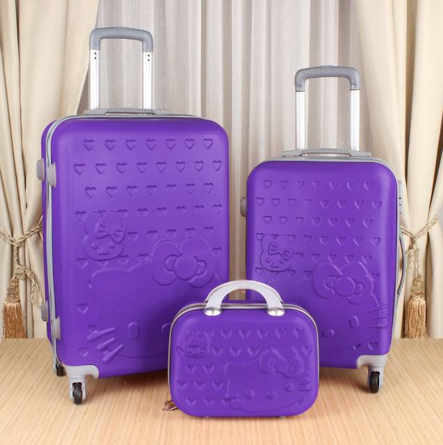 BEST SELLER  Koper Fiber KITTY empat Roda   Murmerrr Quality Semi Original