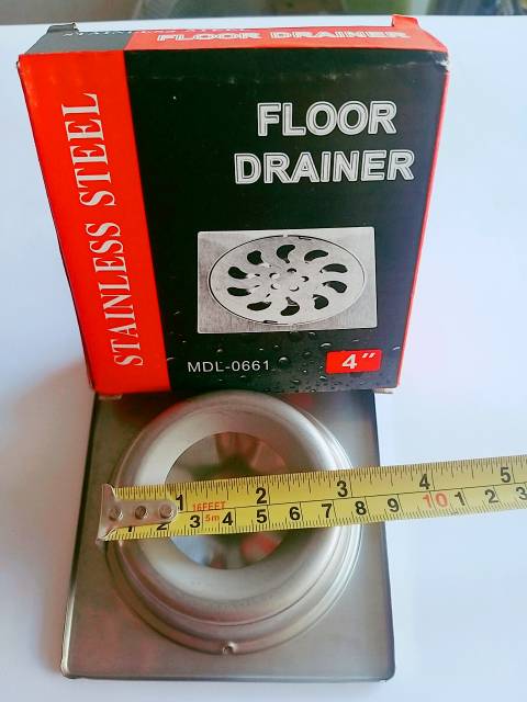 Saringan got stainless murah / floor drain murah