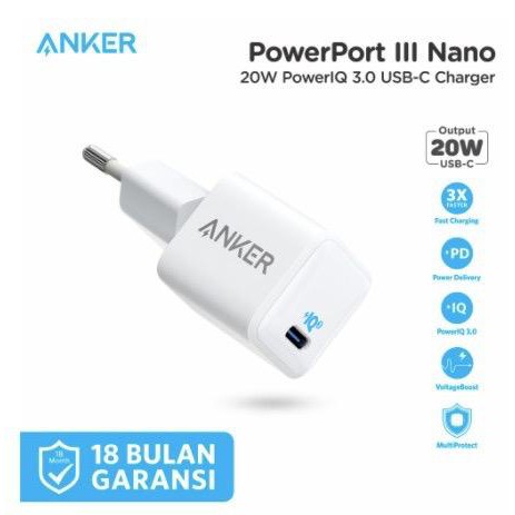 Anker PowerPort III Nano PD 20W SKU : A2633