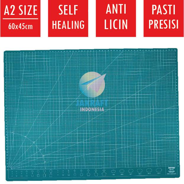 

Cutting Mat A2 JOYKO (60 x 45 x 0.3 cm) Self Healing Murah Bagus