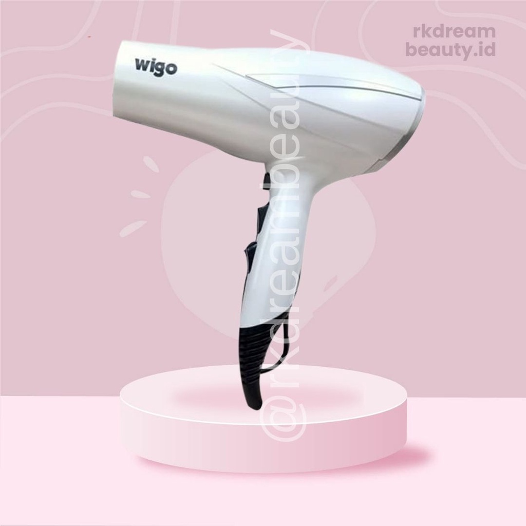 Wigo Hair Dryer W-810HD 900 watt /  Pengering Rambut / Alat Salon / Perlengkapan Salon Kecantikan