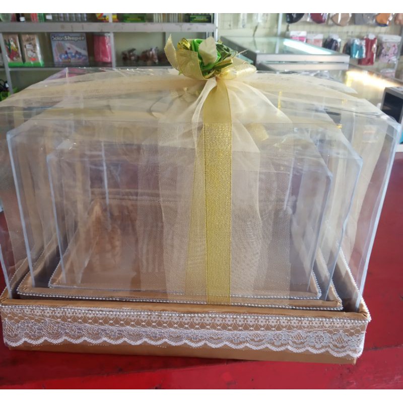 box kotak hantaran sepaket isi 3 kotak seserahan box hantaran pernikahan lamaran tunangan