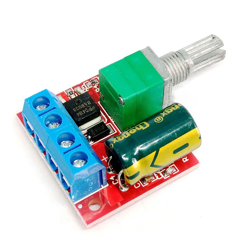 btsg 5A 90W PWM 12V for DC Motor Speed Controller Module DC-DC 4.5V-35V Adjustable Speed Regulator Control Governor Swit