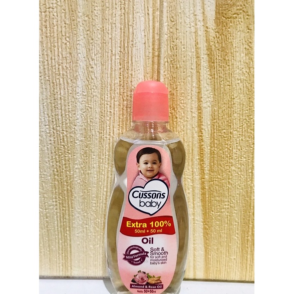 Cussons Baby Oil EXTRA 50%|50 ML + 50 ML