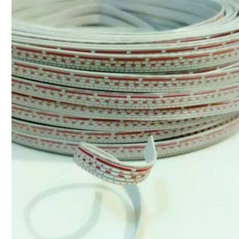Kabel Pita 6 pin Kabel pita 6 jalur  per meter