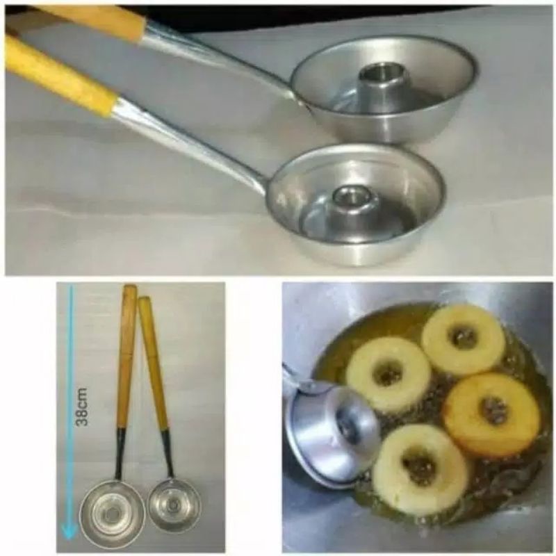 cetakan donat cair / cetakan donut donat maker kecil besar ukuran 8cm 10cm