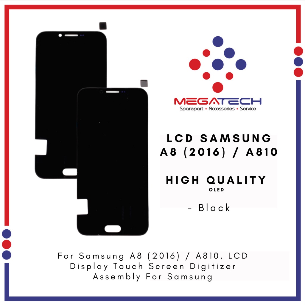 LCD Samsung A8 A810 2016 Fullset Touchscreen