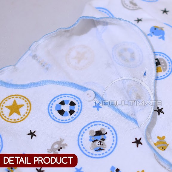 Baju Bayi DIPFY Double Knit 100% Katun tebal / Pakaian Kaos Atasan bayi newborn baru lahir murah