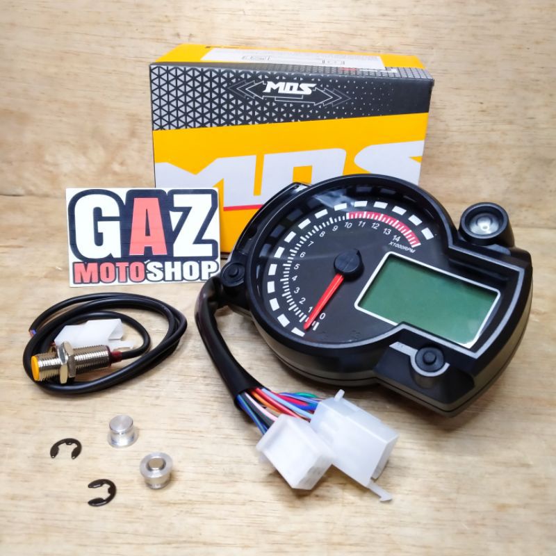 Speedometer Digital Koso Model Rx2N Spido Odometer Full Indikator Custom