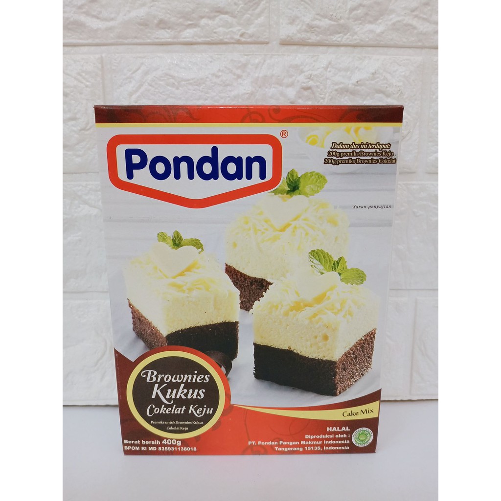 

PONDAN BROWNIES KUKUS COKLAT KEJU & brownies kukus 400GR -Terlengkap-Termurah-Berkualitas