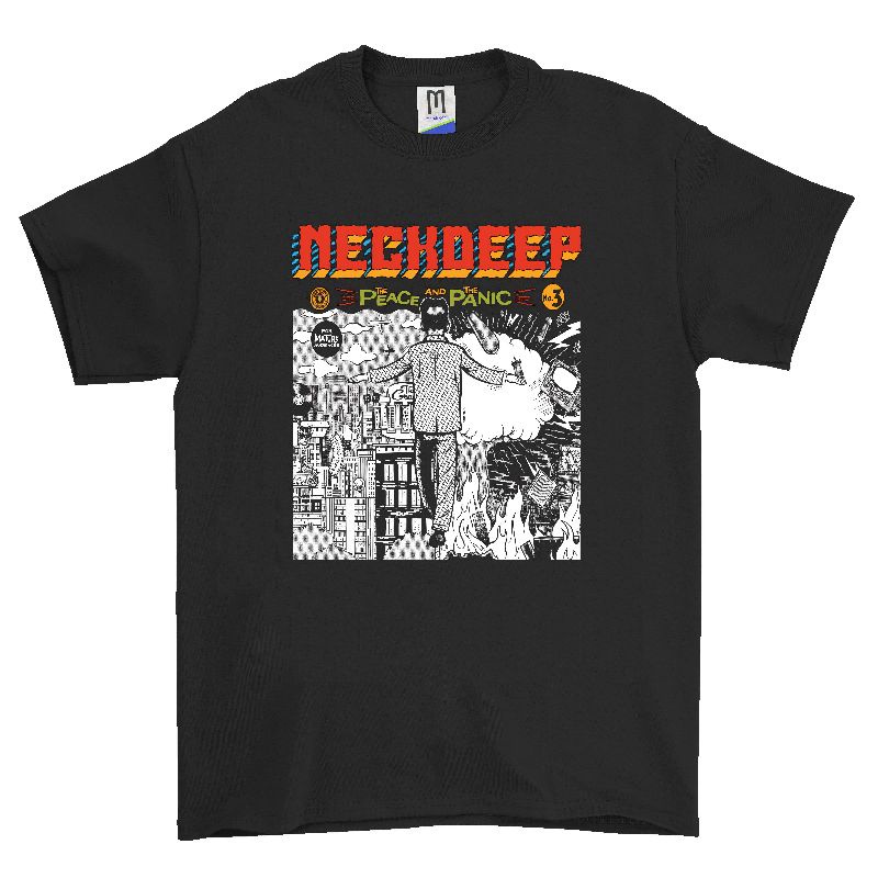 kaos tshirt band neckdeep